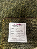 Encanto 4.6x6.6 Handwoven Dark Grey Durrie Rug | Banana Manor Rug Factory Outlet