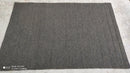 Encanto 4.6x6.6 Handwoven Dark Grey Durrie Rug | Banana Manor Rug Company
