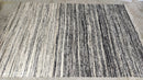 Foster Cream and Brown Handwoven Sari Silk Rug | Banana Manor Rug Company