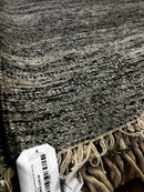 Foster Cream and Brown Handwoven Sari Silk Rug (Available in Various Sizes) | Banana Manor Rug Factory Outlet