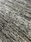 Foster Cream and Brown Handwoven Sari Silk Rug (Available in Various Sizes) | Banana Manor Rug Factory Outlet