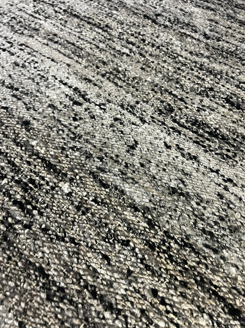 Foster Cream and Brown Handwoven Sari Silk Rug (Available in Various Sizes) | Banana Manor Rug Factory Outlet