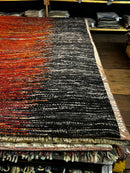 Foxy Love 5.3x7.6 Multi-Colored Modern Sari Silk Rug | Banana Manor Rug Factory Outlet