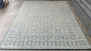 Franco Harris 8x10 Blue and Beige Hand-Tufted Looped Rug | Banana Manor Rug Company
