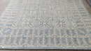 Franco Harris 8x10 Blue and Beige Hand-Tufted Looped Rug | Banana Manor Rug Company