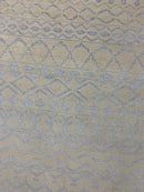 George Modern Ivory/Silver 8.3x10 Hand Knotted Wool Rug | Banana Manor Rug Company