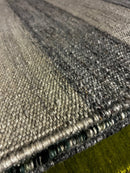I Bumble 4 Ya 2.6x8.3 Grey and Natural Handwoven PET Yarn Runner | Banana Manor Rug Factory Outlet