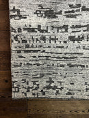 Joel Flaherty 4x6 Gray Hand-knotted Modern Abstract Rug | Banana Manor Rug Company