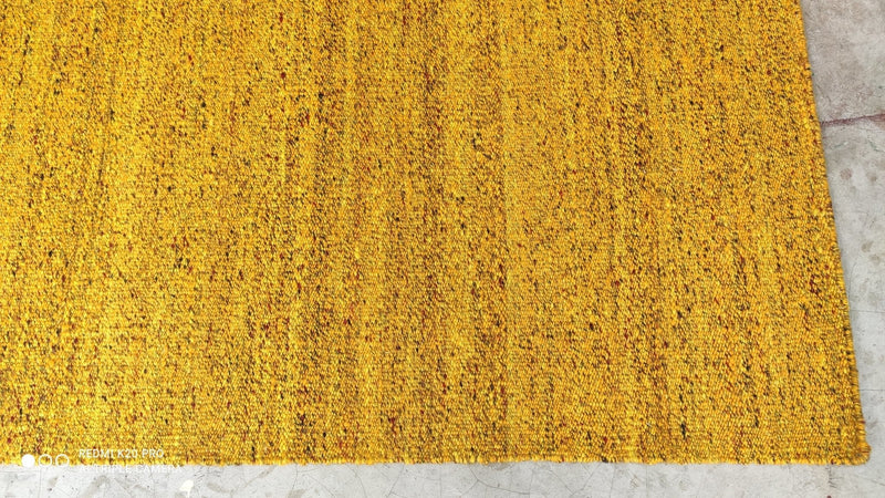 Katy Jurado 5.3x8.3 Handwoven Textured Yellow Rug | Banana Manor Rug Company