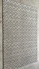 Katy Perry 3.6x5.6 Black and Light Blue Hand-Knotted Modern Rug | Banana Manor Rug Company