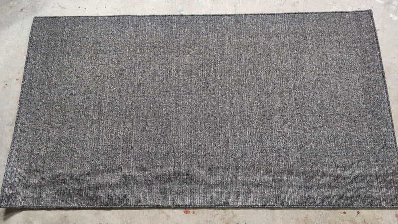 Marvelous Jackson 2.9x5 Grey Handwoven Durrie Rug | Banana Manor Rug Company