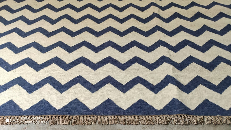 Morgan 10x13 Durrie Rug | Banana Manor Rug Company