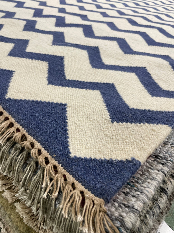 Morgan 10x13 Durrie Rug | Banana Manor Rug Company