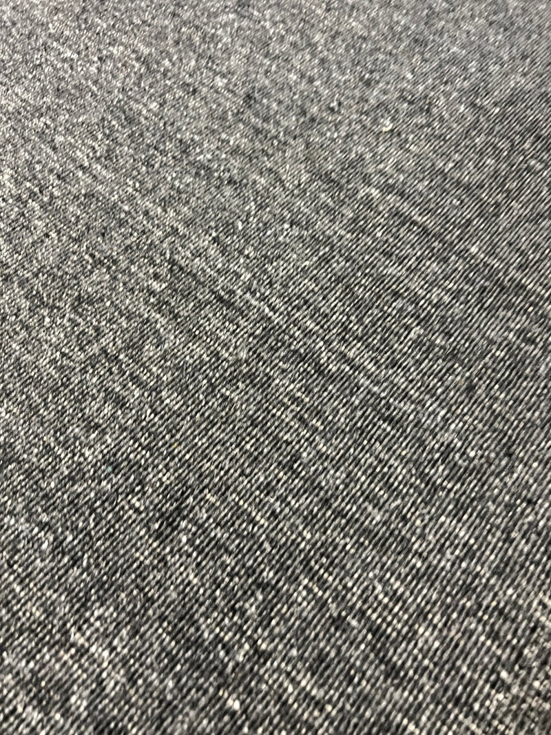 Puts the Cray in Crazy 2.9x5 Dark Grey Handwoven Durrie Rug | Banana Manor Rug Factory Outlet