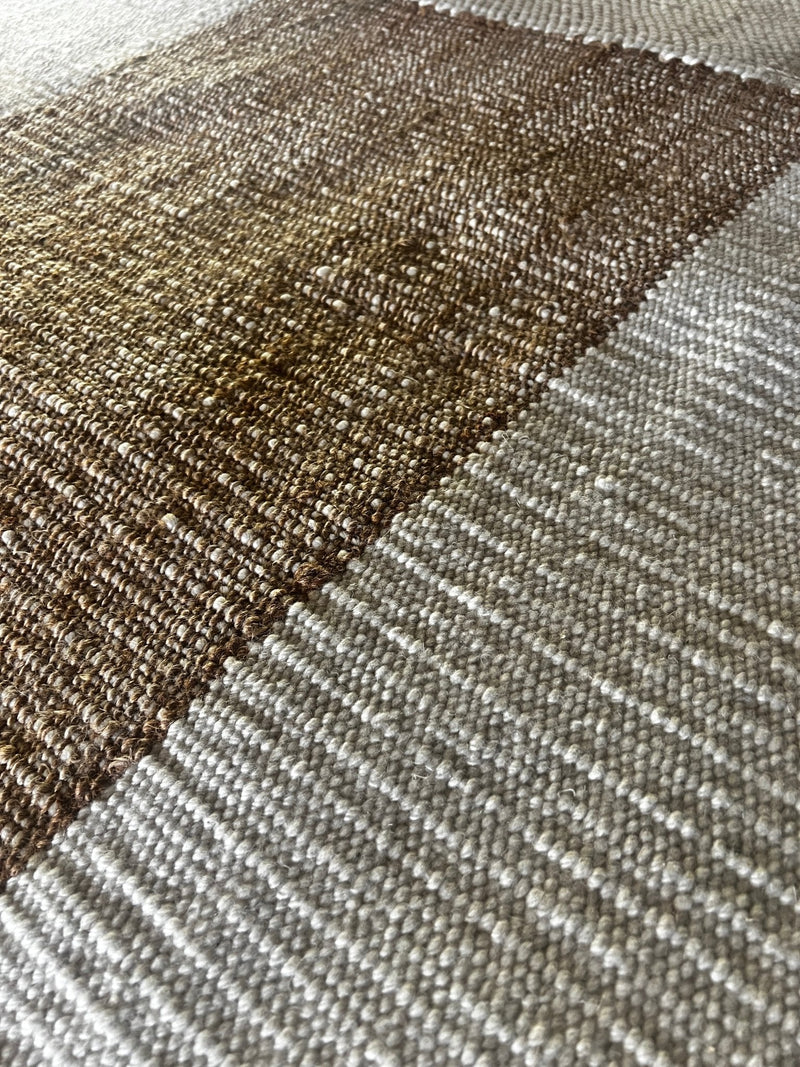 Richard Dawson 6.3x9.9 Jute & Wool Durrie | Banana Manor Rug Factory Outlet