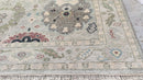 Sookie 6.3x9 Beige and Tan Hand-Knotted Oushak Rug | Banana Manor Rug Company