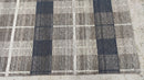 Ted 5.3x7.6 Grey Handwoven Durrie Rug | Banana Manor Rug Company