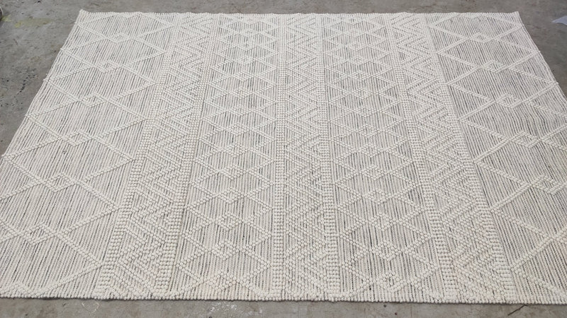 The Sweeney Sisters White Handwoven Rug (Mutiple Sizes) | Banana Manor Rug Company