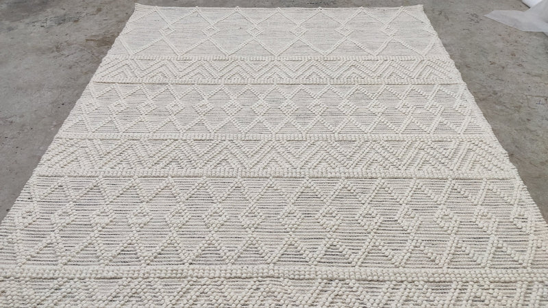 The Sweeney Sisters White Handwoven Rug (Mutiple Sizes) | Banana Manor Rug Company