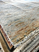 Thea Sofie Loch Naess 8x10.6 Multi-Colored Hand-Knotted Abstract Rug | Banana Manor Rug Company