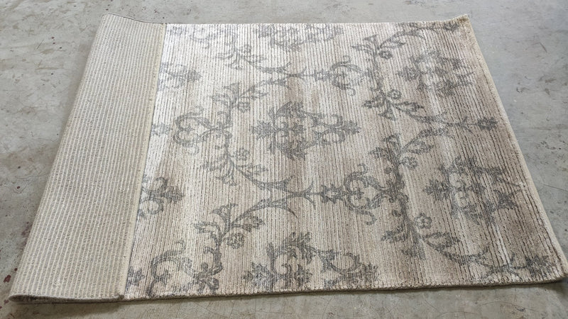 Tobias Onyango Fünke 4x6 Beige Hand-Knotted Rug (Multiple Styles) | Banana Manor Rug Company