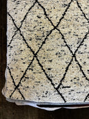 Tracey Bluth 8x10 Natural and Black Handwoven Rug | Banana Manor Rug Company