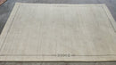 Twelve Mile Limit 5.6x8.6 Ivory Handwoven Gabbeh Rug | Banana Manor Rug Company