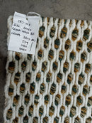 Zane 6x6 Handwoven Gold and White PET Yarn Rug | Banana Manor Rug Company